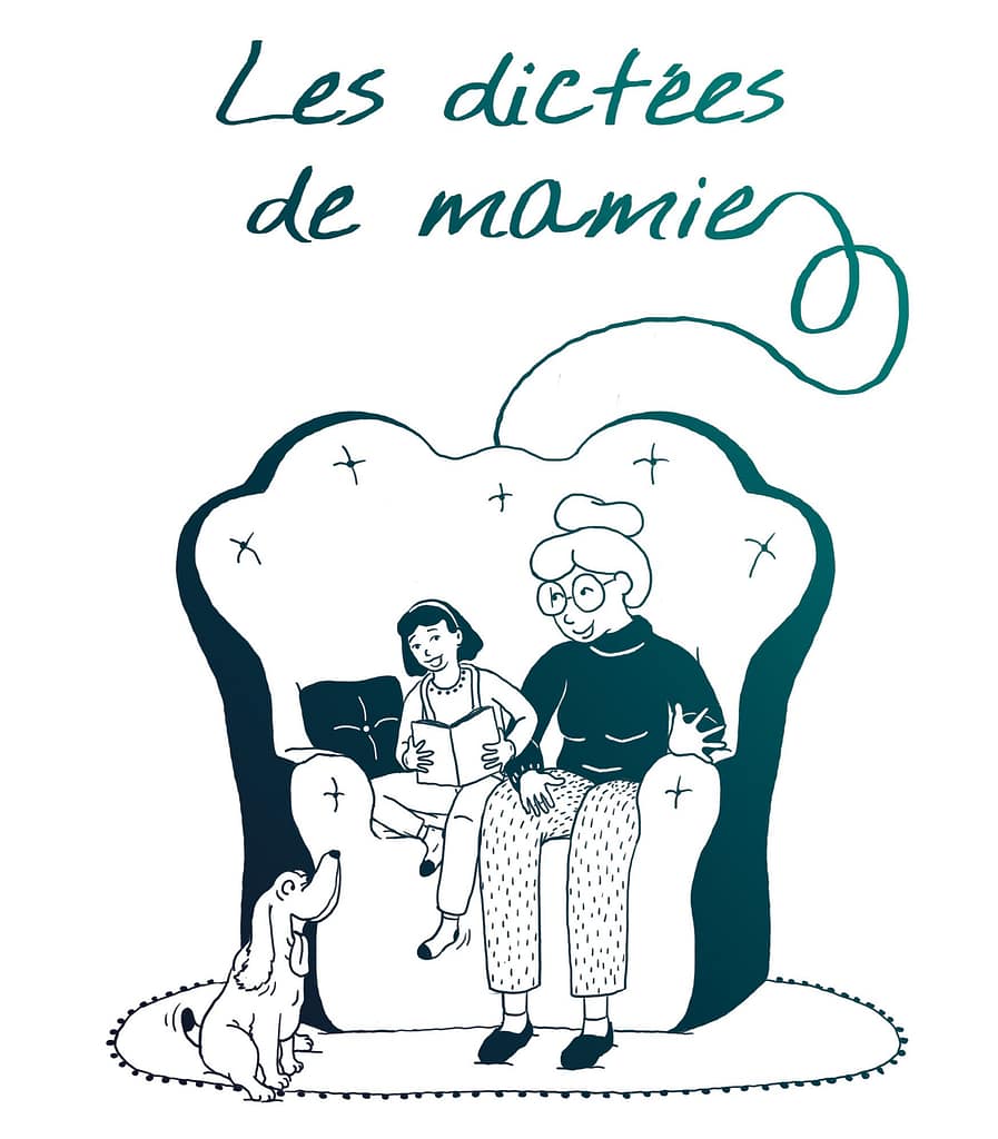Les dictées de mamie - couverture